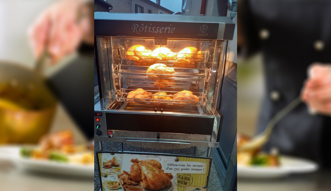 Nos poulets rôtis !